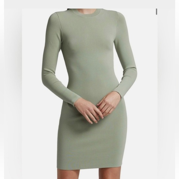 Alice + Olivia Estelle Fitted Body Con Mini Dress - Reversible! - Picture 3 of 11